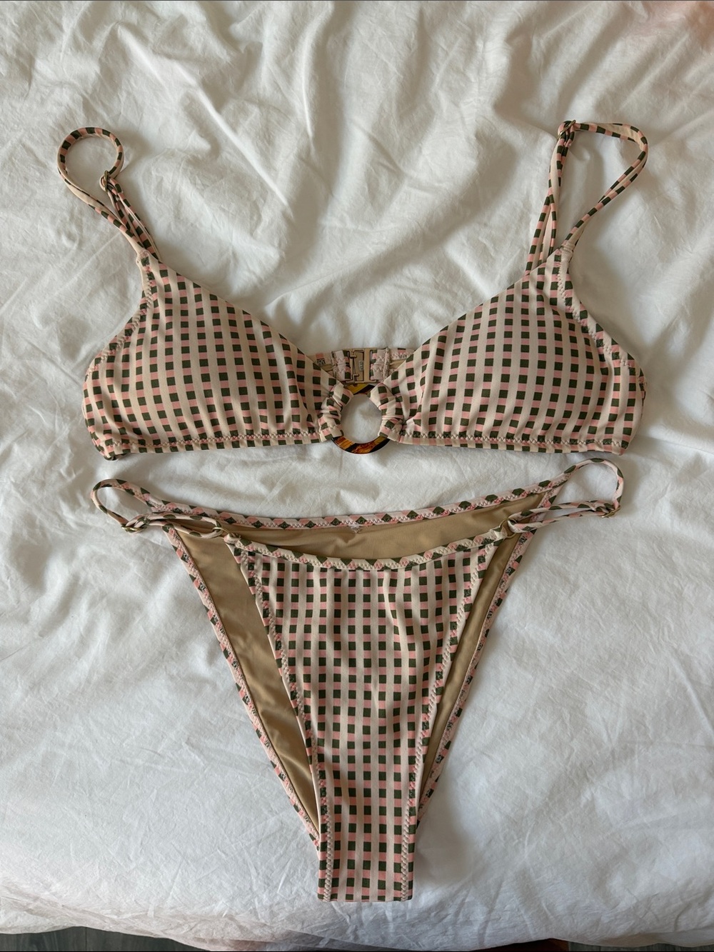 Rhythm gingham bikini
